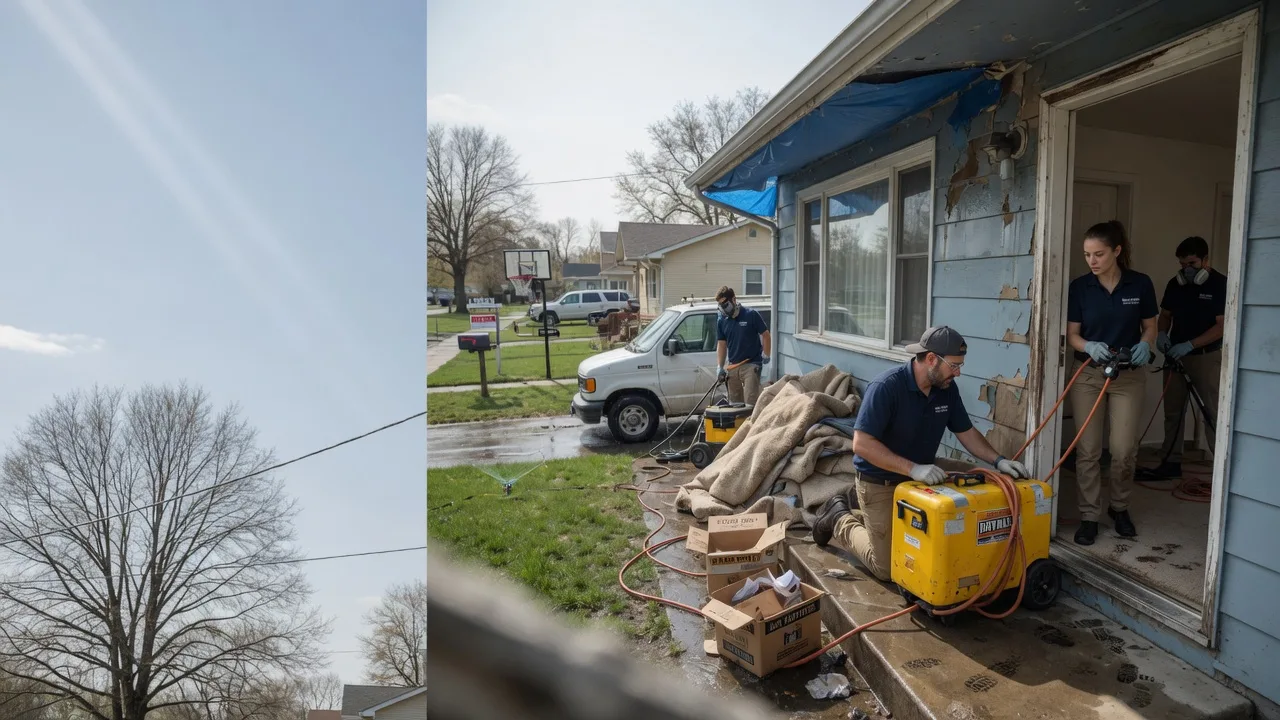 Basement Flood Cleanup in Somers, CT near me